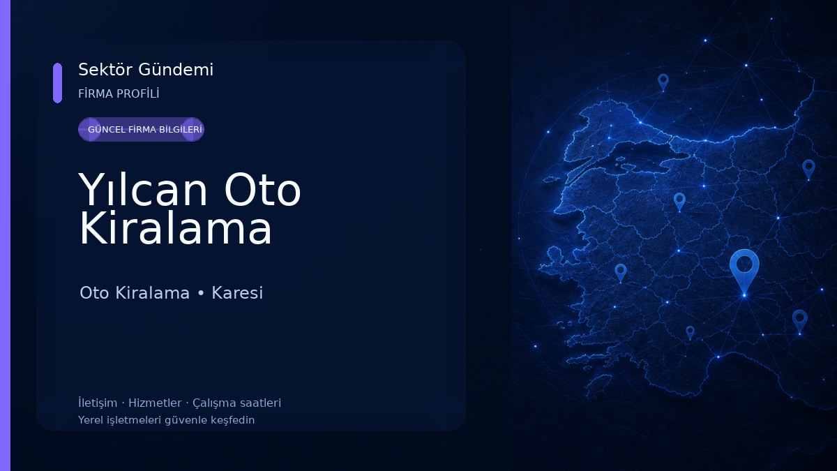 Yılcan Oto Kiralama Oto Kiralama