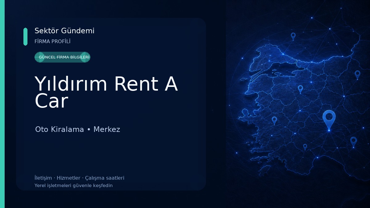 Yıldırım Rent A Car Oto Kiralama