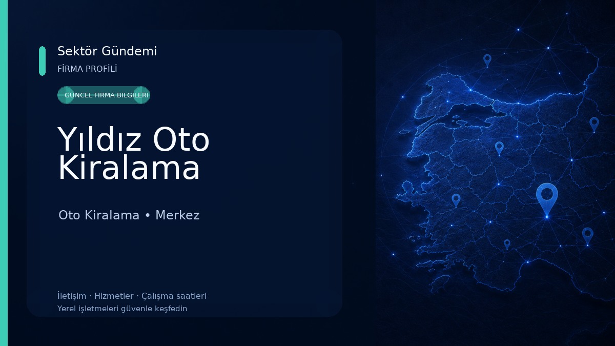 Yıldız Oto Kiralama Oto Kiralama