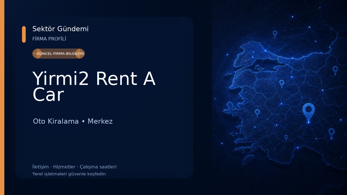 Yirmi2 Rent A Car 