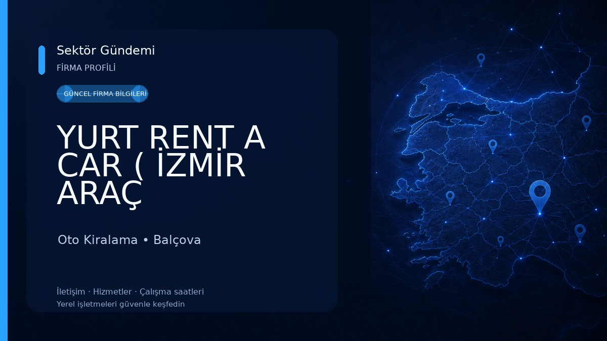 YURT RENT A CAR ( İZMİR ARAÇ KİRALAMA) Oto Kiralama