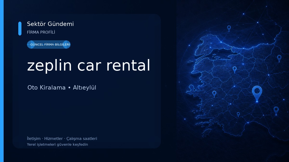 zeplin car rental Oto Kiralama