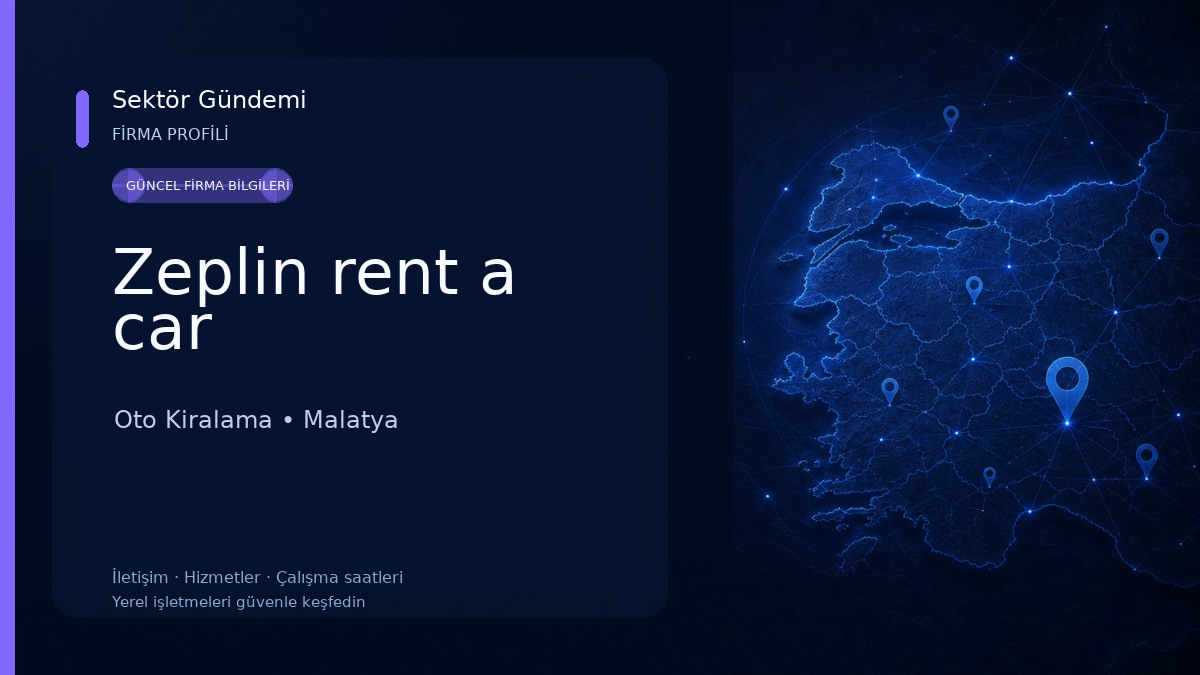 Zeplin rent a car Oto Kiralama